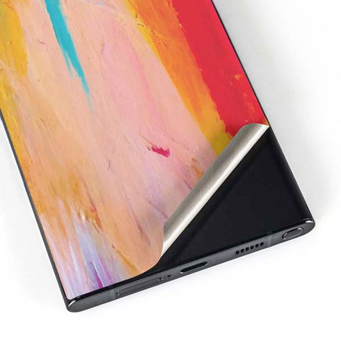 Multicolor Brush Stroke by Etta Vee Galaxy S24 Ultra Skin