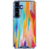 Multicolor Brush Stroke by Etta Vee Galaxy S25 Clear Case