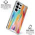 Multicolor Brush Stroke by Etta Vee Galaxy S25 Ultra Clear Case