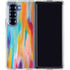 Multicolor Brush Stroke by Etta Vee Galaxy Z Fold6 Clear Case