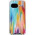 Multicolor Brush Stroke by Etta Vee Google Pixel 9a Clear Case