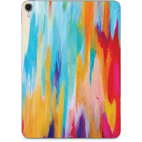 Multicolor Brush Stroke by Etta Vee Apple iPad Pro Skin