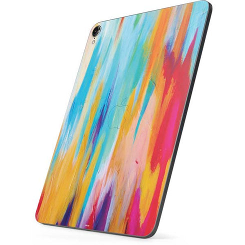 Multicolor Brush Stroke by Etta Vee Apple iPad Pro Skin