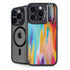 Multicolor Brush Stroke by Etta Vee iPhone 13 Pro Max Kickstand Case