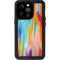 Multicolor Brush Stroke by Etta Vee iPhone 15 Pro Waterproof Case