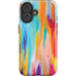 Multicolor Brush Stroke by Etta Vee iPhone 16 Plus Impact Case