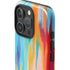 Multicolor Brush Stroke by Etta Vee iPhone 16 Pro Impact Case