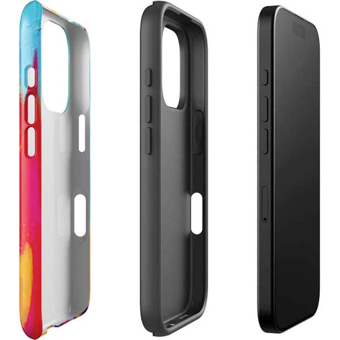 Multicolor Brush Stroke by Etta Vee iPhone 16 Pro Impact Case