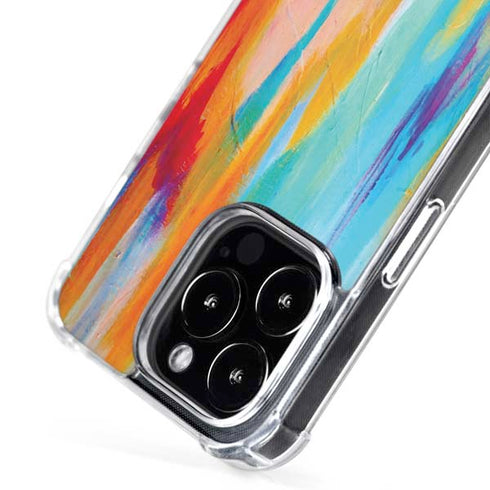 Multicolor Brush Stroke by Etta Vee iPhone 16 Pro MagSafe Case