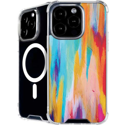 Multicolor Brush Stroke by Etta Vee iPhone 16 Pro Max MagSafe Case
