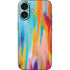 Multicolor Brush Stroke by Etta Vee iPhone 16 Skin