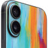 Multicolor Brush Stroke by Etta Vee iPhone 16 Skin