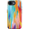 Multicolor Brush Stroke by Etta Vee iPhone 16e Impact Case