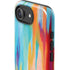 Multicolor Brush Stroke by Etta Vee iPhone 16e Impact Case