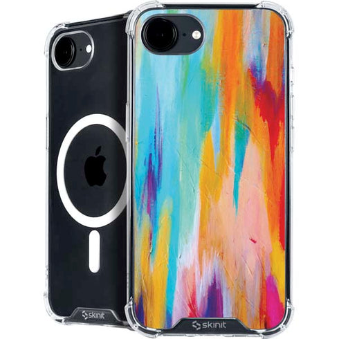 Multicolor Brush Stroke by Etta Vee iPhone 16e MagSafe Case