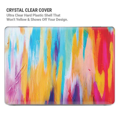 Multicolor Brush Stroke by Etta Vee MacBook Pro 14in (2021-24) Case plus Skin