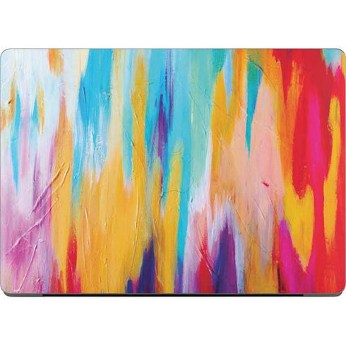 Multicolor Brush Stroke by Etta Vee Apple MacBook Pro 14-inch Skin