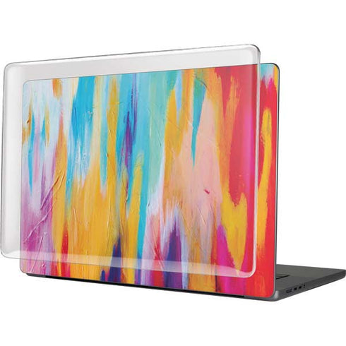 Multicolor Brush Stroke by Etta Vee MacBook Cases