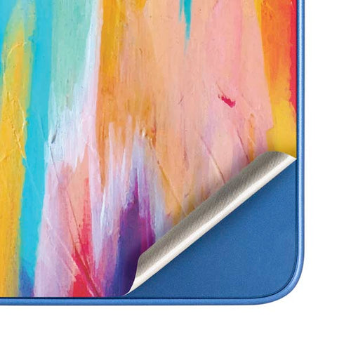Multicolor Brush Stroke by Etta Vee Moto G Play 4G (2024) Skin