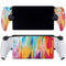 Multicolor Brush Stroke by Etta Vee PlayStation Portal Remote Player Skin