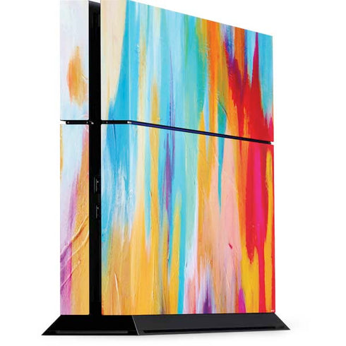 Multicolor Brush Stroke by Etta Vee PlayStation PS4 Skins