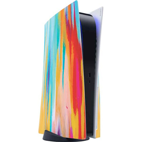 Multicolor Brush Stroke by Etta Vee PlayStation PS5 Skins