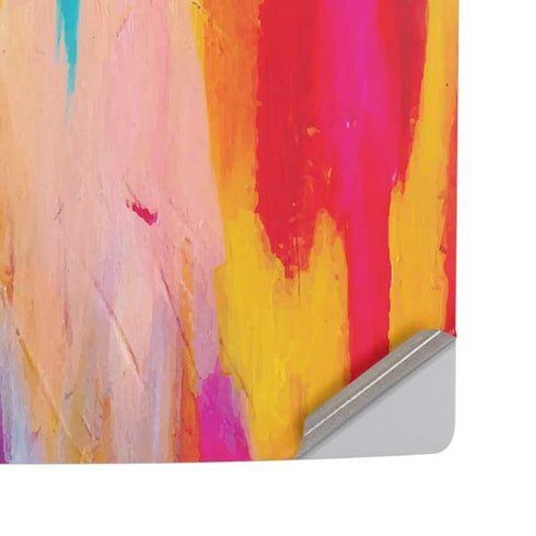 Multicolor Brush Stroke by Etta Vee PS5 Pro Disk Console Skin