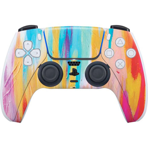 Multicolor Brush Stroke by Etta Vee PlayStation PS5 Skins