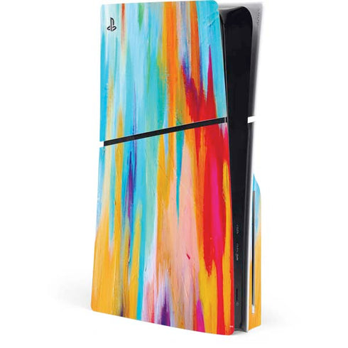 Multicolor Brush Stroke by Etta Vee PlayStation PS5 Skins