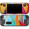 Multicolor Brush Stroke by Etta Vee Steam Deck Handheld Gaming Computer OLED Skin