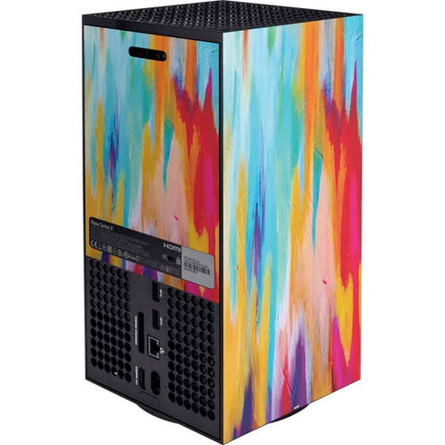 Etta Vee Multicolor Brush Stroke Xbox Series X Bundle Skin