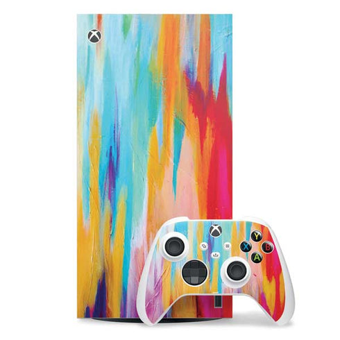 Multicolor Brush Stroke by Etta Vee Xbox Series X Skins
