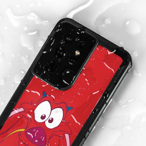 Disney Mulan Mushu Galaxy S24 Ultra Waterproof Case