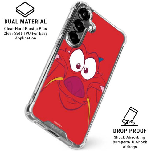 Disney Mulan Mushu Galaxy S26 Clear Case