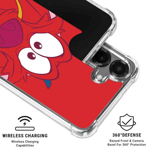 Disney Mulan Mushu Galaxy S26 Plus Clear Case
