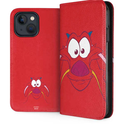 Disney Mulan Mushu iPhone 15 Plus Folio Case
