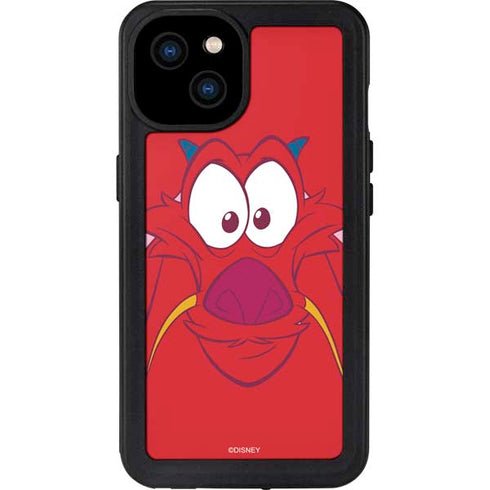 Disney Mulan Mushu iPhone 15 Plus Waterproof Case
