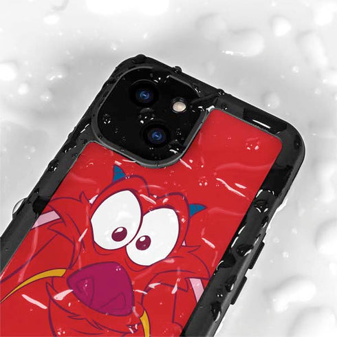 Disney Mulan Mushu iPhone 15 Plus Waterproof Case