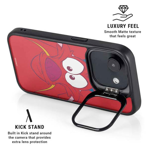 Disney Mulan Mushu iPhone 16e Kickstand Case