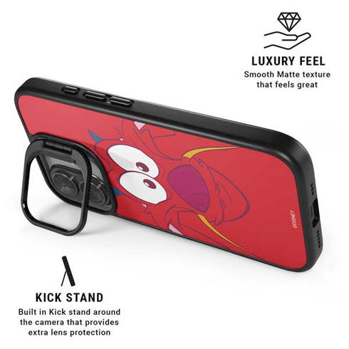 Disney Mulan Mushu iPhone 17 Kickstand Case