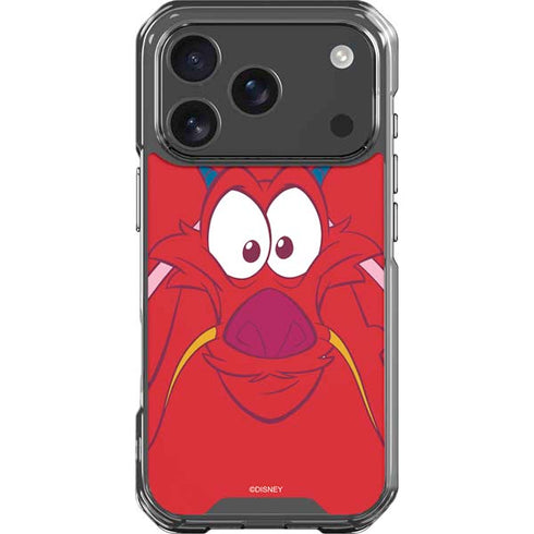 Disney Mulan Mushu iPhone 17 Pro Clear Case