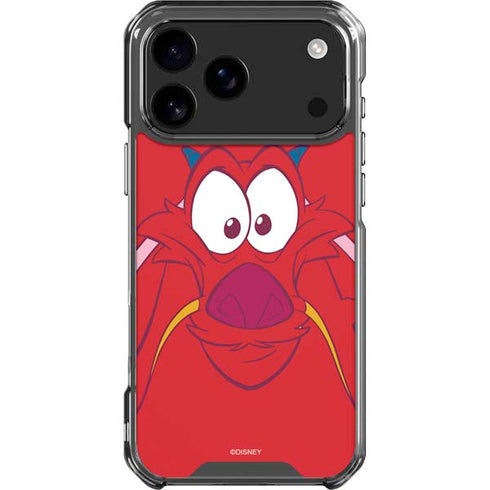 Disney Mulan Mushu iPhone 17 Pro Max Clear Case