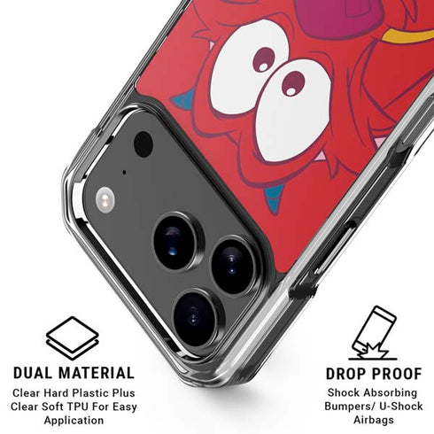 Disney Mulan Mushu iPhone 17 Pro Max Clear Case