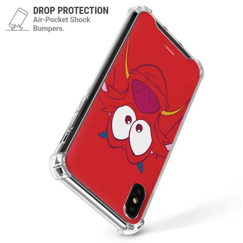 Disney Mulan Mushu iPhone X/XS Clear Case