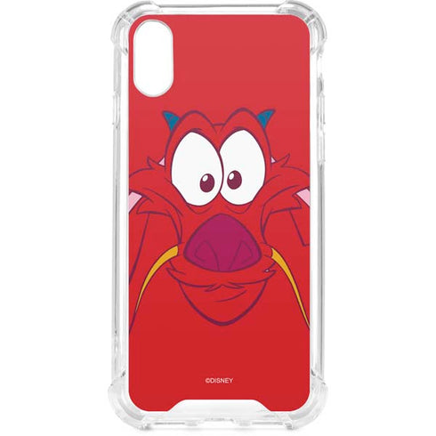 Disney Mulan Mushu iPhone XS Clear Case