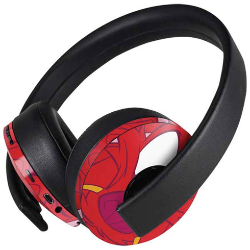 Disney Mulan Mushu PlayStation 4 Gold Wireless Headset Skin