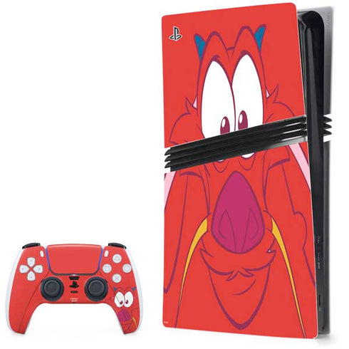 Disney Mulan Mushu PS5 Pro Bundle Skin