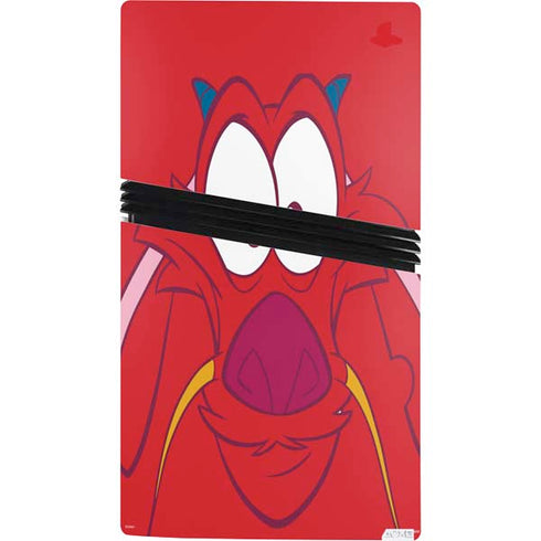 Disney Mulan Mushu PS5 Pro Bundle Skin