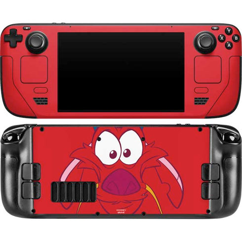 Disney Mulan Mushu Steam Deck Handheld Gaming Computer OLED Skin
