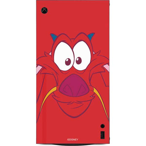 Disney Mulan Mushu XBox Series X Digital Edition Console Skin